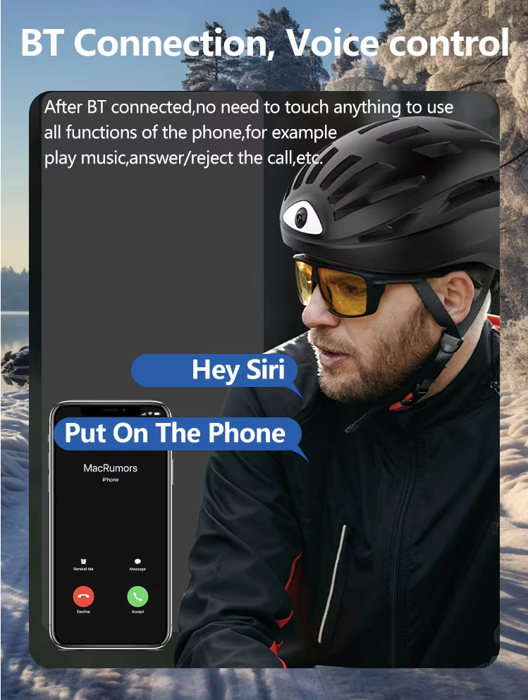 Smart Cycling Helmet: Safety, Connectivity, and Adventure in One