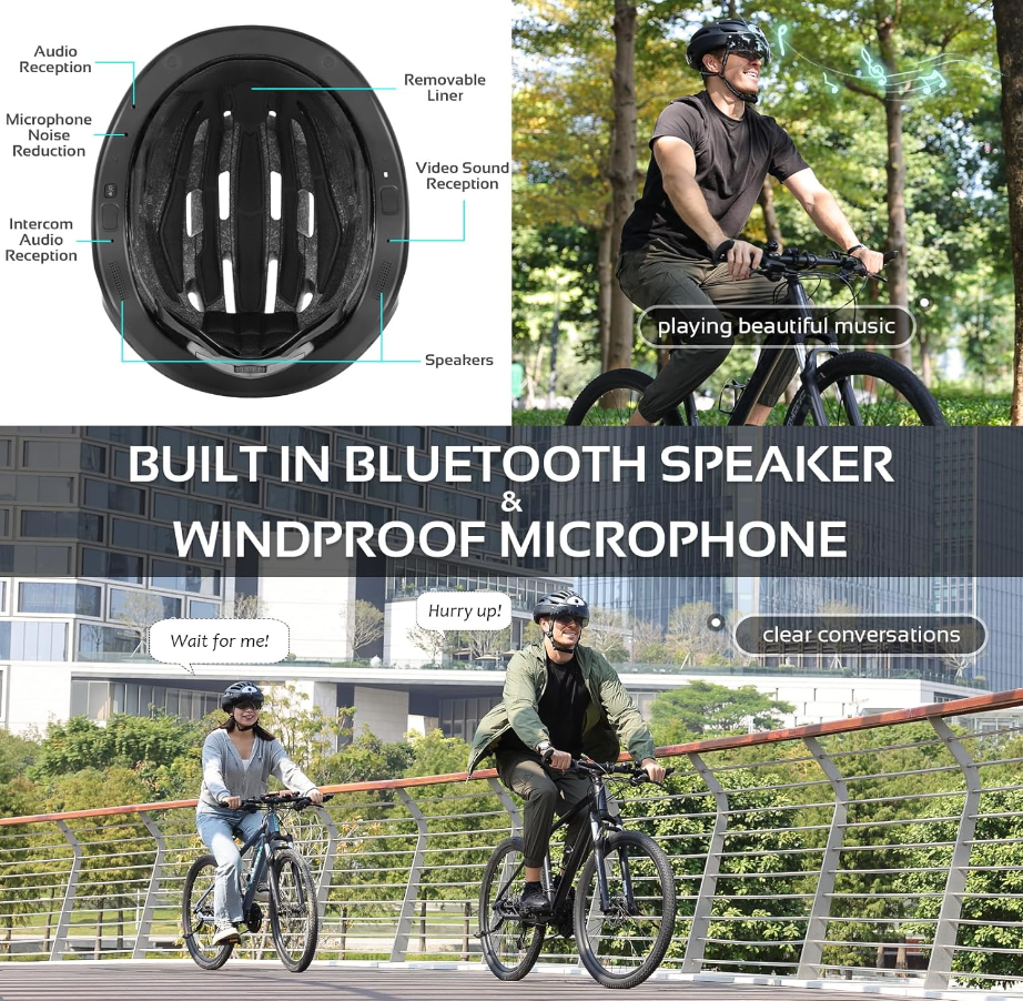 Smart Cycling Helmet: Safety, Connectivity, and Adventure in One