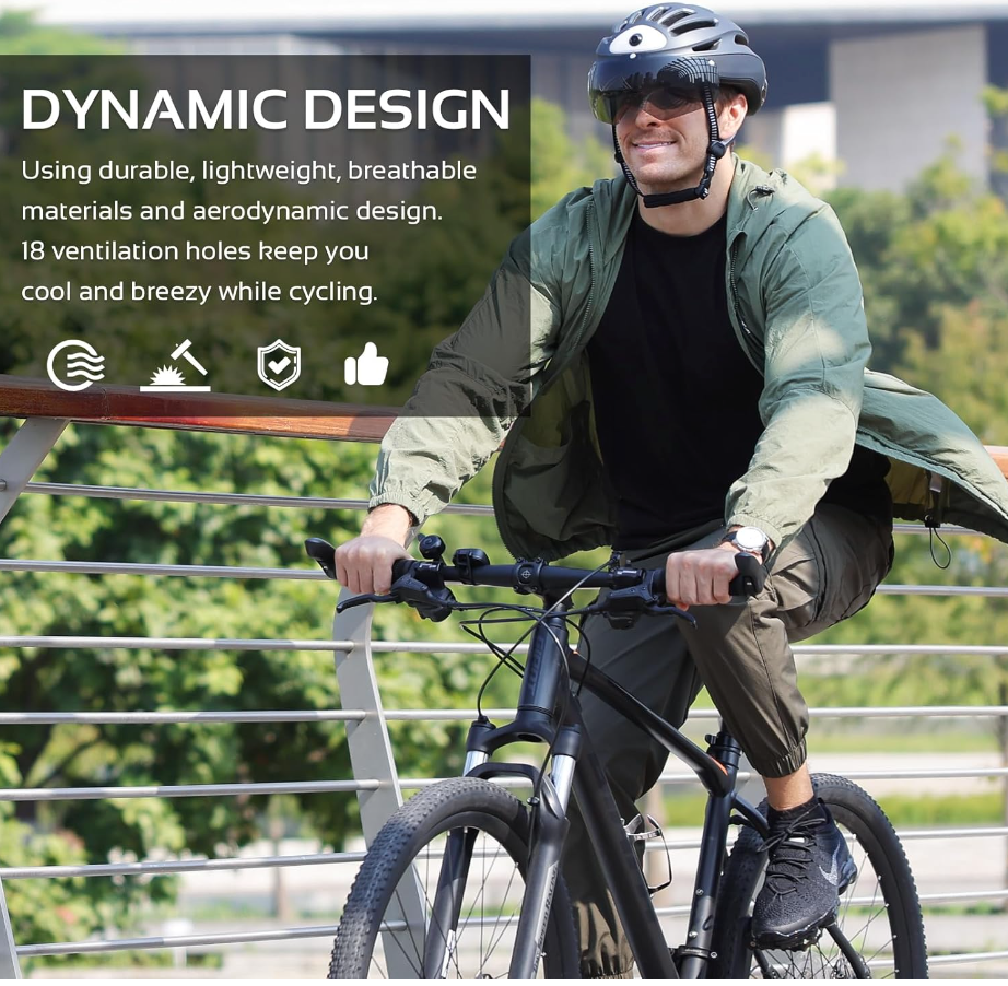 Smart Cycling Helmet: Safety, Connectivity, and Adventure in One