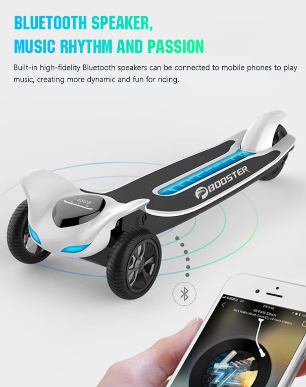 Experience the Thrill: Ride the Dragon Knight H3 Three-Wheeled Electric Skateboard