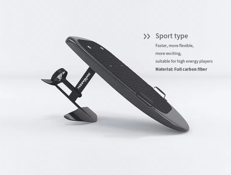 Ride the Waves: Experience the Thrill of the Ultimate Carbon Electric Hydrofoil Surfboard