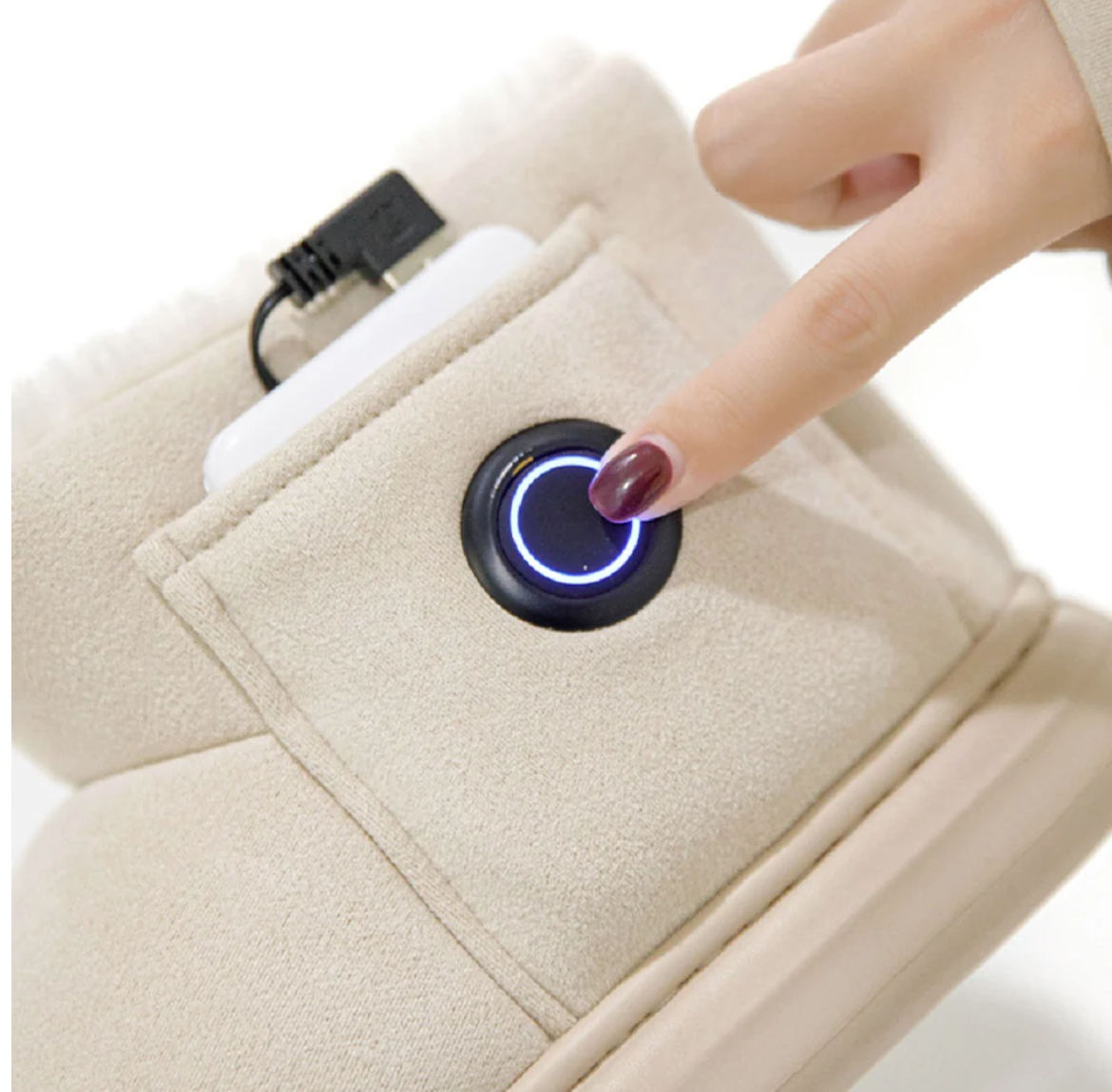 Discover the Ultimate in Comfort and Warmth: StepGrace Smart Power Bank Heating Snow Boots