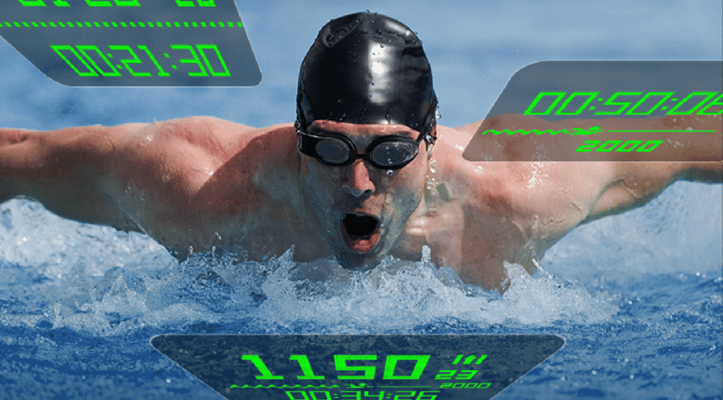 Original Holoswim2 Smart Swimming Goggles: Your Ultimate Assistant for Professional Swimmers