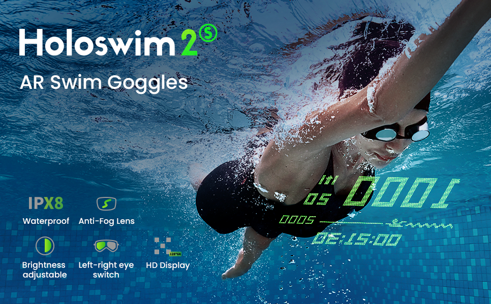 Original Holoswim2 Smart Swimming Goggles: Your Ultimate Assistant for Professional Swimmers