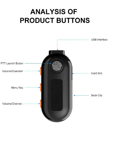 Stay Connected Anywhere: The ML-G06A 4G Mini Walkie Talkie (FOR 23g ONLY) with National Intercom up to 5000 km for Ultimate Safety and Communication