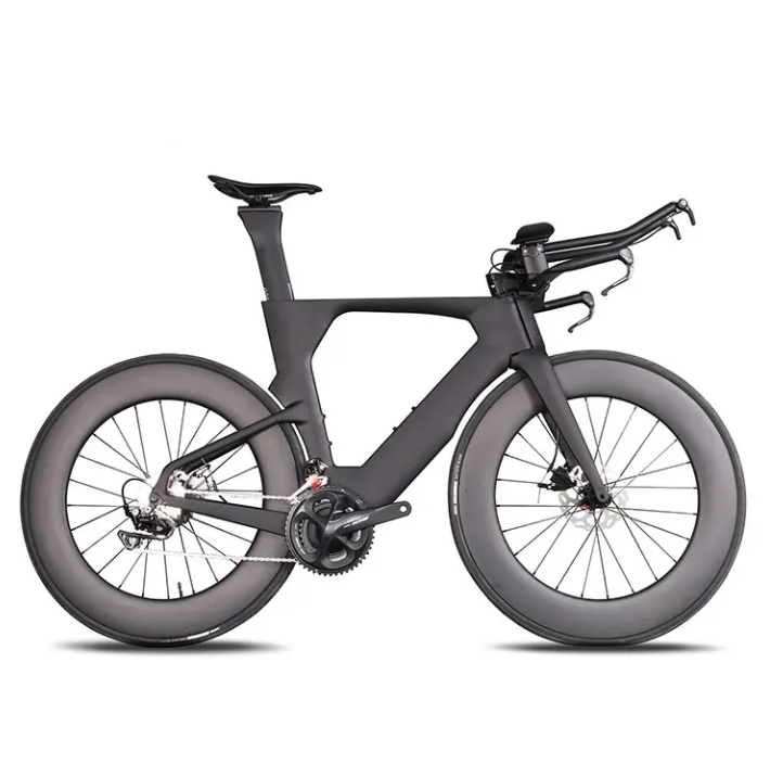 Conquer Every Course with the TT016 Carbon Disc Brake Triathlon Bike!