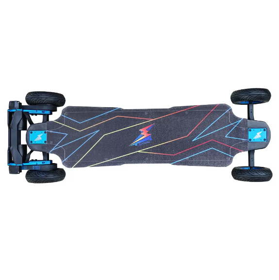 Lightning-FS-AT2WD: The Ultimate Racing Electric Skateboard—Second Fastest Commercial Version with 8000W of Pure Power! Experience the Thrill of Speed Like Never Before