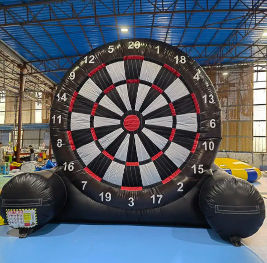 Experience the Ultimate Fun with Football Dart Inflatable Soccer Dart Game!