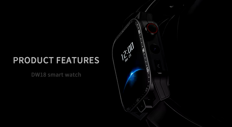 DW18 Smart Watch: Your All-in-One 4G Connectivity & Health Companion