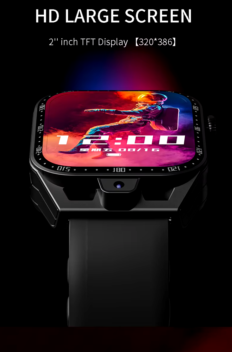 DW18 Smart Watch: Your All-in-One 4G Connectivity & Health Companion