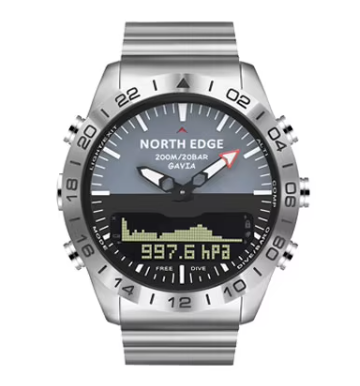 NORTH EDGE GAVIA: The Ultimate 200M Waterproof Digital Watch for Adventurers and Professionals