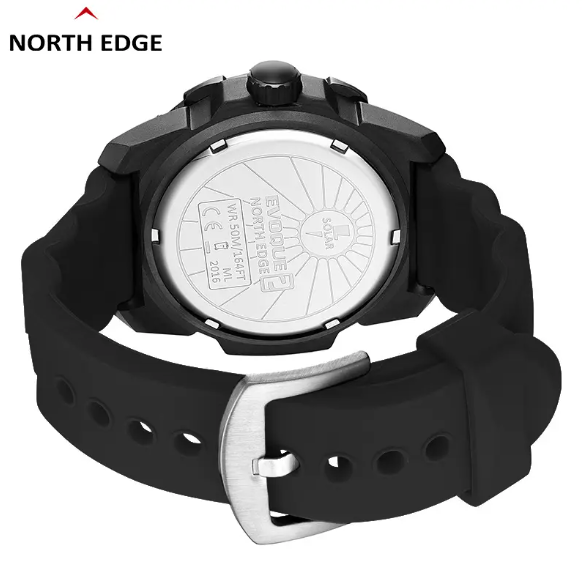 NORTH EDGE EVOQUE 2: The Ultimate Multifunctional Solar Wrist Watch