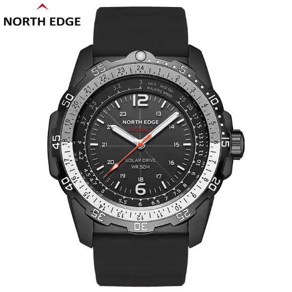 NORTH EDGE EVOQUE 2: The Ultimate Multifunctional Solar Wrist Watch