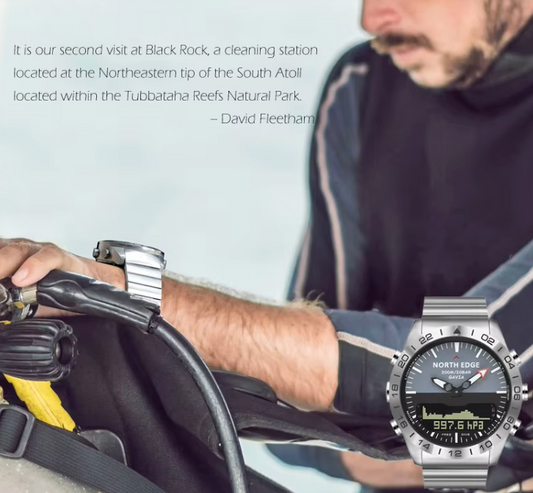 NORTH EDGE GAVIA: The Ultimate 200M Waterproof Digital Watch for Adventurers and Professionals