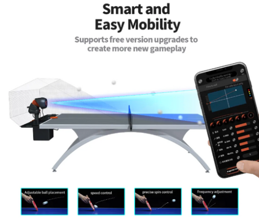 Smart Table Tennis Trainer: The Essential Tool for Professional Players