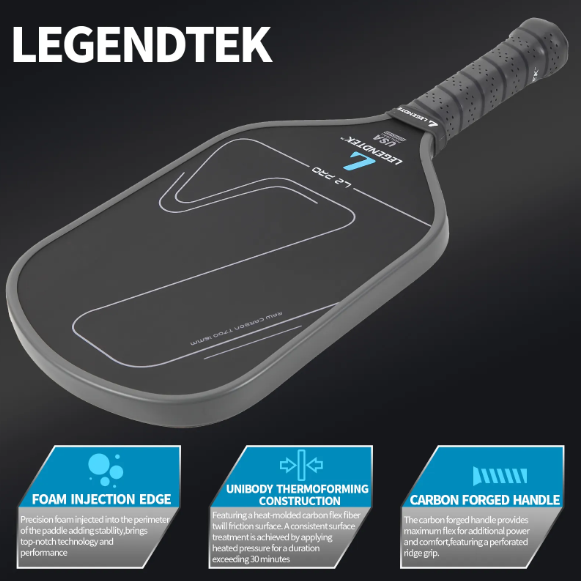 LEGENDTEK L2 PRO Pickleball Paddle: Dominate the Court with Power, Precision, and Style