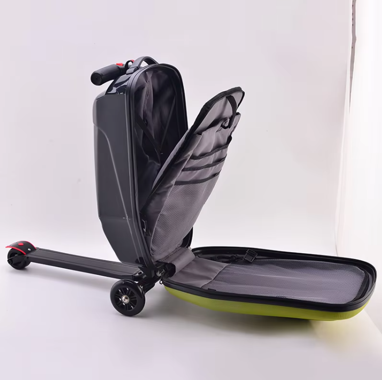 Zoom Through Your Travels: The Innovative 21" Scooter Luggage Suitcase