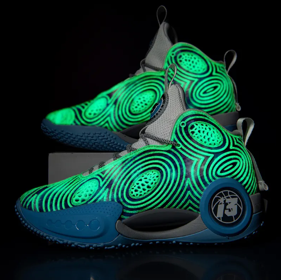 Glow Up Your Game: High Top Luminous Basketball Shoes for the Bold and Stylish