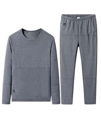 HeatWave Smart Hi-Tech Heated Clothes Set: Ultimate Comfort with Integrated Heating Technology (Top + Pants)