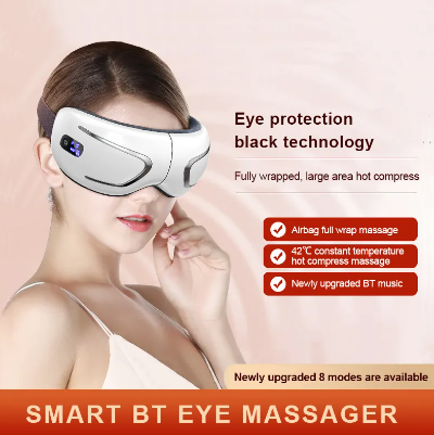 Revitalize Your Eyes: Smart Electric Wireless Eye Massager with Acupuncture Therapy