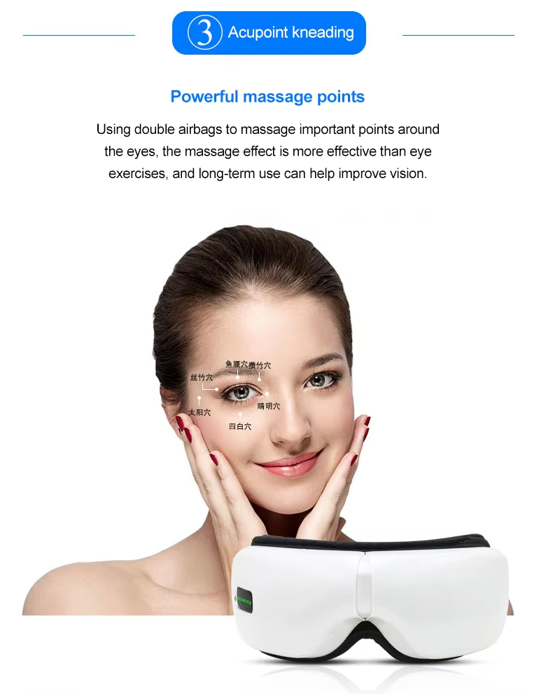 Revitalize Your Eyes: Smart Electric Wireless Eye Massager with Acupuncture Therapy