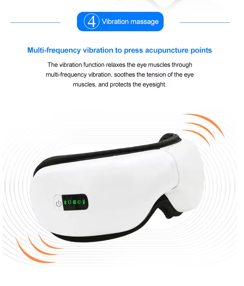 Revitalize Your Eyes: Smart Electric Wireless Eye Massager with Acupuncture Therapy