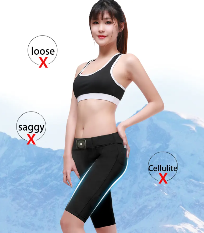 Fitness Electronic Muscle Stimulator: Wireless EMS Shorts for a Lifted, Sculpted Buttock & Hip Trainer