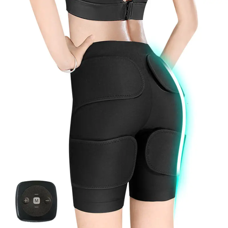 Fitness Electronic Muscle Stimulator: Wireless EMS Shorts for a Lifted, Sculpted Buttock & Hip Trainer