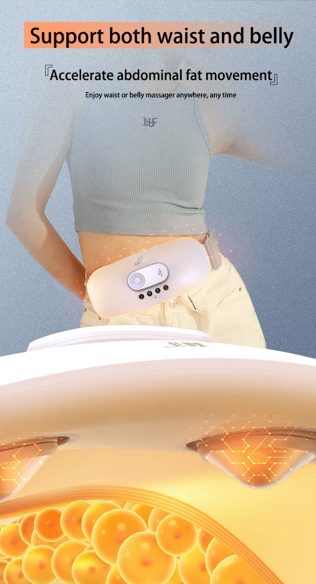 Revolutionary Lumbar Relief: Smart Lower Back Massager with Infrared & EMS Therapy for Pain-Free Living