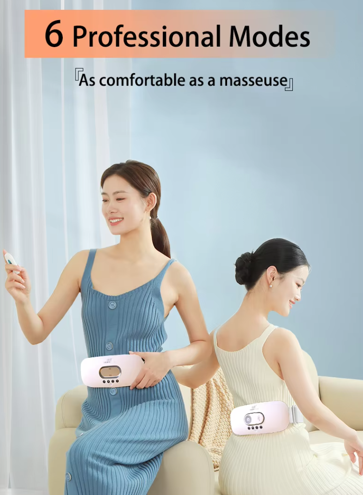 Revolutionary Lumbar Relief: Smart Lower Back Massager with Infrared & EMS Therapy for Pain-Free Living