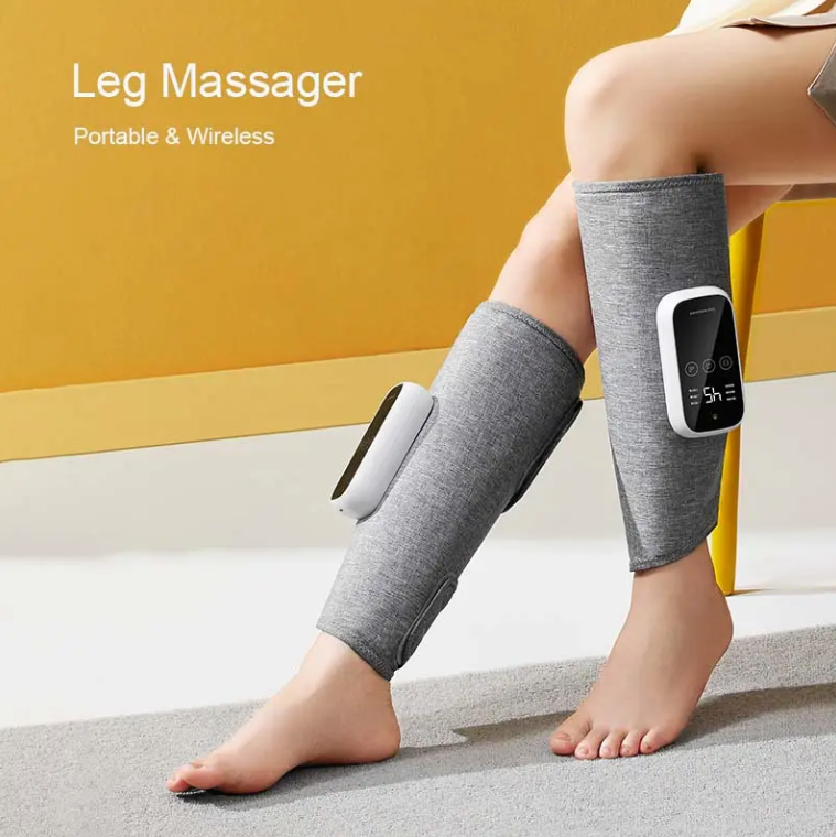 Ultimate Sports Relaxation Therapy: Electric Leg Massager for Calf & Muscle Recovery, Enhanced Blood Circulation & Heavy Leg Relief