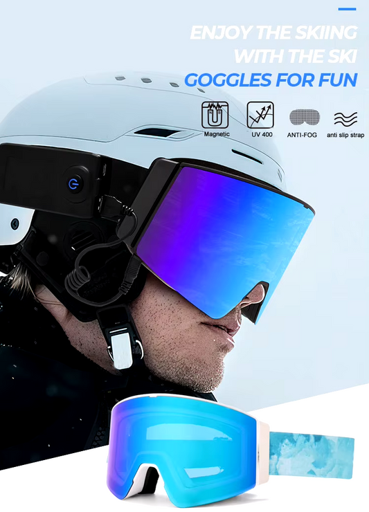 HeatWave Smart Heated Snow Goggles: Ultimate Anti-Fog & UV Protection for Winter Sports