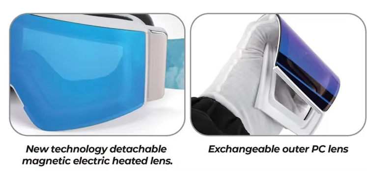 HeatWave Smart Heated Snow Goggles: Ultimate Anti-Fog & UV Protection for Winter Sports