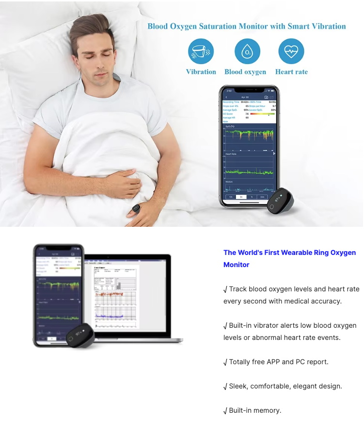 Breathe Easy: The Smart O2Ring for Real-Time Health Insights