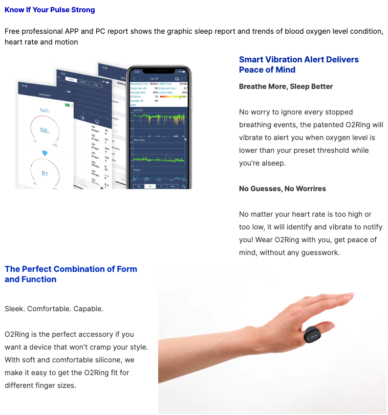 Breathe Easy: The Smart O2Ring for Real-Time Health Insights