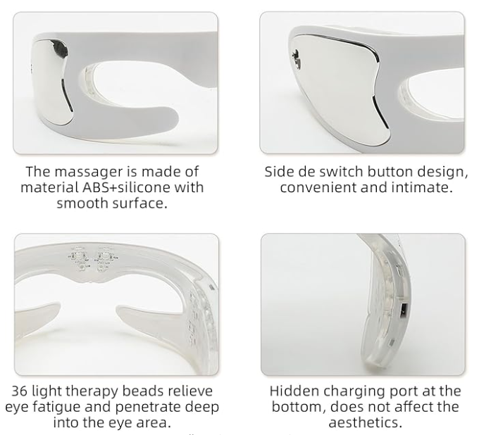 Ageless Eyes: The Ultimate Smart Warm Eye Massager for Timeless Beauty and Refreshing Relaxation