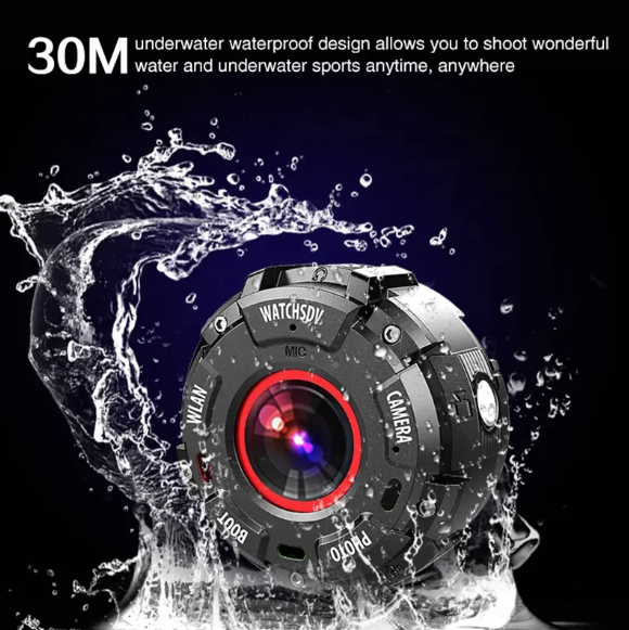 Dive Into Adventure: The Ultimate 30-Meter Waterproof, Shockproof Action Camera for Extreme Sports Enthusiasts