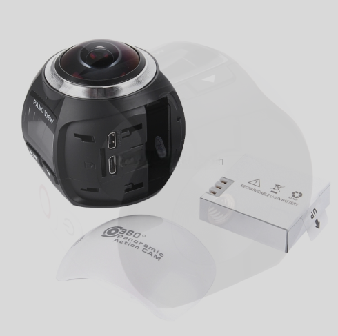 Capture Every Moment: The Ultimate 4K 360° Waterproof Action Camera for Thrill-Seekers—Dive Up to 30 Meters