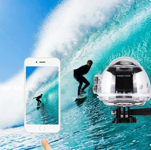 Capture Every Moment: The Ultimate 4K 360° Waterproof Action Camera for Thrill-Seekers—Dive Up to 30 Meters