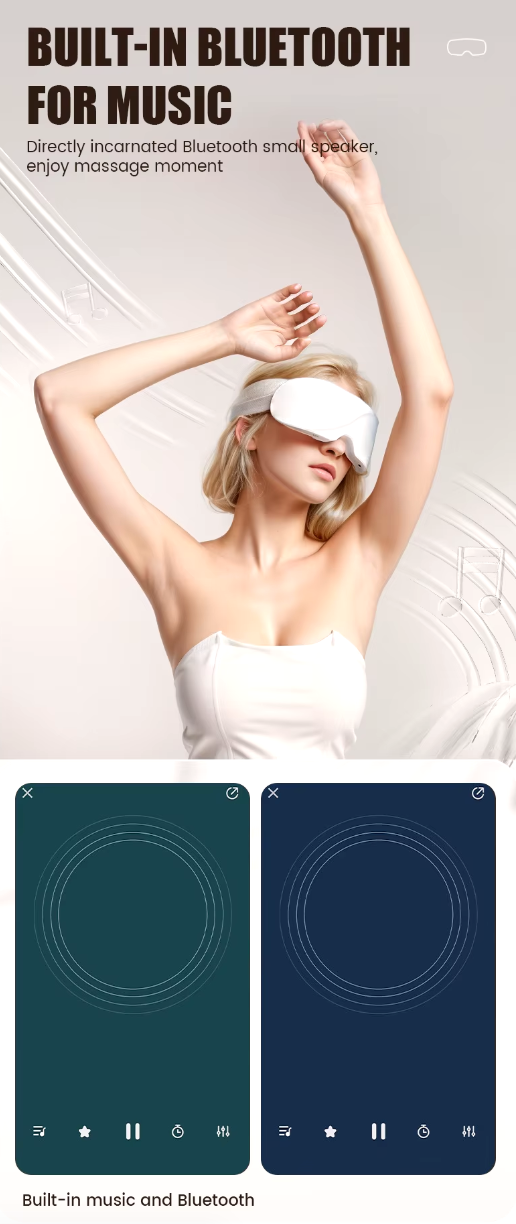 Revitalize Your Gaze: Smart 3D Steam Eye Massager for Ultimate Relaxation and Eye Rejuvenation