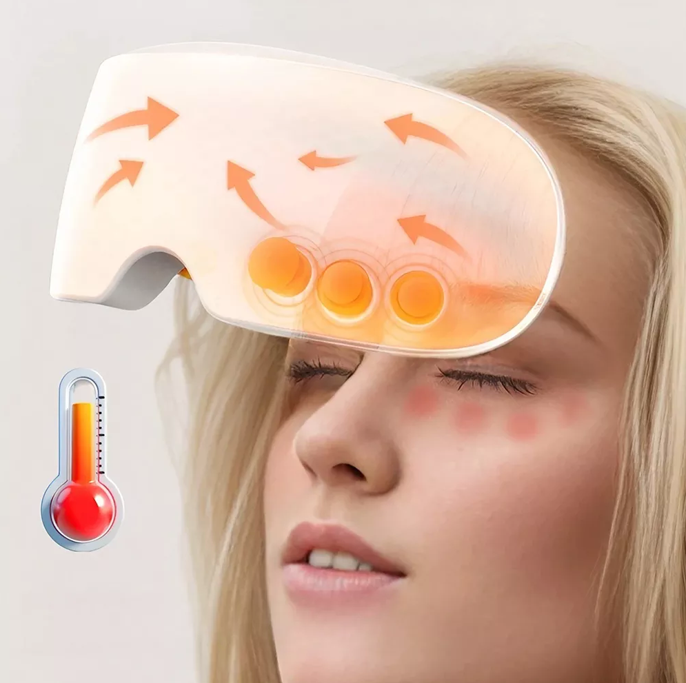 Revitalize Your Gaze: Smart 3D Steam Eye Massager for Ultimate Relaxation and Eye Rejuvenation